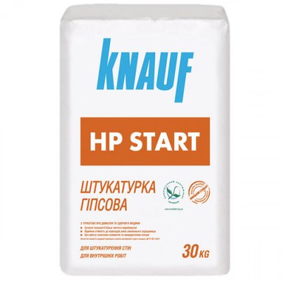 Шпаклевка гіпсова стартова HP Start Knauf (30 кг) knauf-hp-start фото