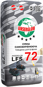 Суміш самовирівнююча 5-20 мм Ancerglob LFS 72 (25 кг) ancerglob-72 фото