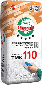 Суміш Короїд Ancerglob ТМК 110 біла зерно 2,5 мм (25 кг) ancerglob-110-b фото