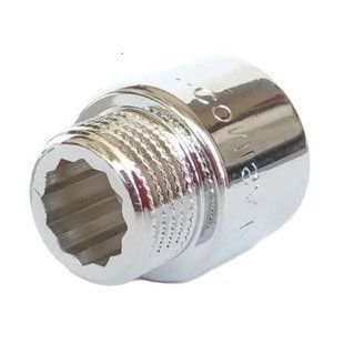 Удлиннитель латунный хромированный Comisa 1/2"х20 мм RF027700503C фото