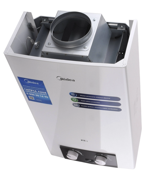 Газова колонка Midea JSD20-10DH4, біла, 20 кВт gaz-kolonka-41 фото