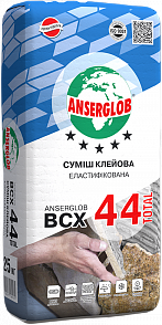 Клей для кафеля эластичный Ancerglob BCX 44 (25 кг) ancerglob-44 фото