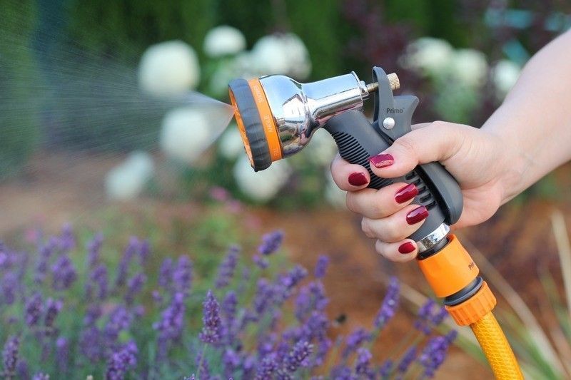 Пістолет для поливу металевий Presto-PS насадка на шланг (7204D) kr-fit-shlang-40 фото