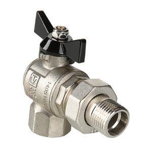 Кран шаровый угловой муфтовый усиленный с американеой Valtec VT 328 Ду 20 ВЗ vt-214-46 фото