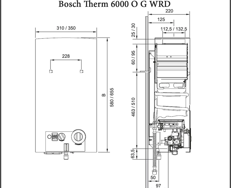 Газова колонка Bosch Therm 6000 O WRD 10-2G gaz-kol-bosch-5 фото