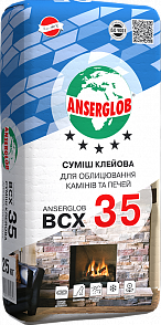 Клей для каміна Ancerglob BCX 35 (25 кг) ancerglob-35 фото